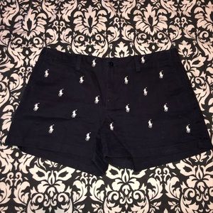 Navy polo Ralph Lauren shorts